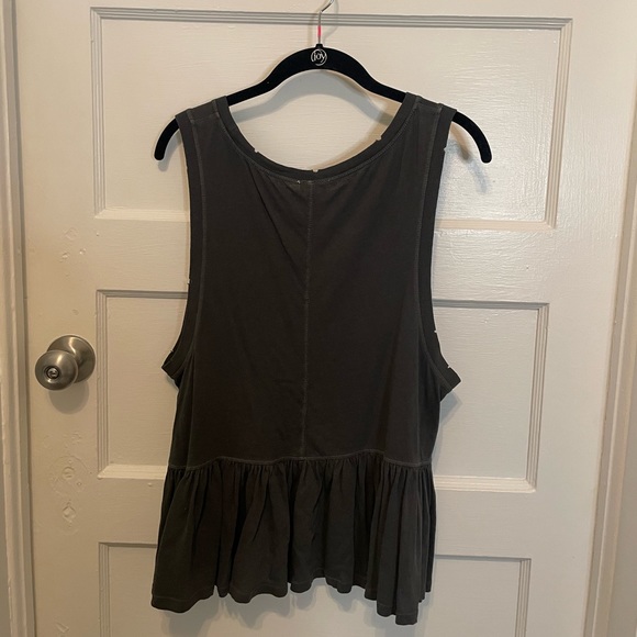 Free People Continental Peplum Tank - Size M - Picture 6 of 6